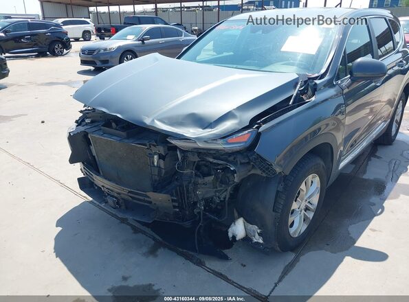 5NMS2CADXLH228646 2020 HYUNDAI SANTA FE Gray Вид спереду