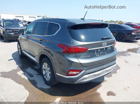 5NMS2CADXLH228646 2020 HYUNDAI SANTA FE Gray Задня ліва чверть