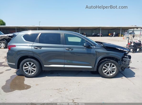 5NMS2CADXLH228646 2020 HYUNDAI SANTA FE Gray Панорамний вид салону 360°