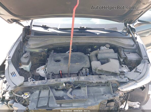 5NMS2CADXLH228646 2020 HYUNDAI SANTA FE Gray Вид ззаду