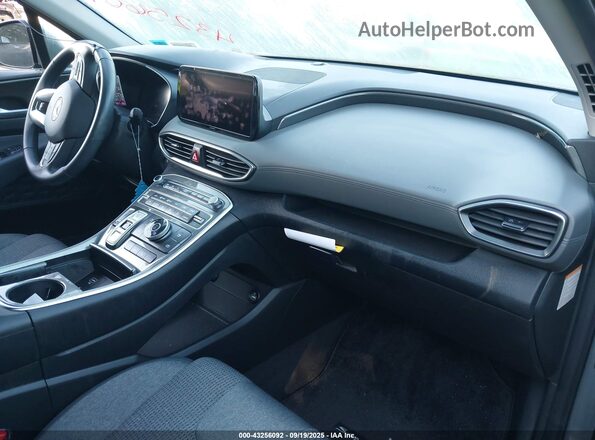5NMS2DA14PH014561 2023 HYUNDAI SANTA FE HYBRID BLUE Gray Front interior view