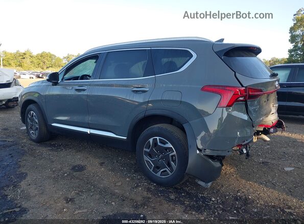 5NMS2DA14PH014561 2023 HYUNDAI SANTA FE HYBRID BLUE Gray 360 interior view