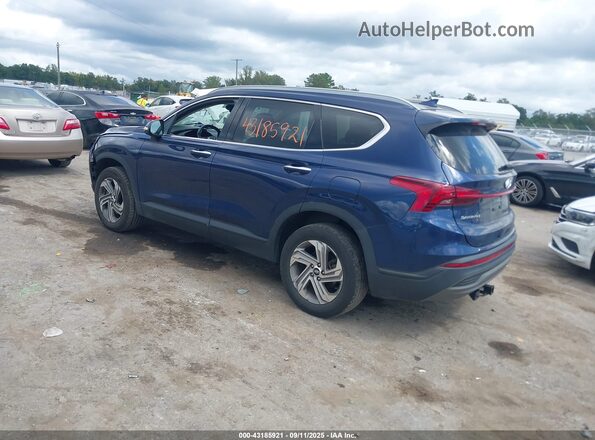 5NMS2DA15PH555604 2023 HYUNDAI SANTA FE HYBRID BLUE Blue Rear left