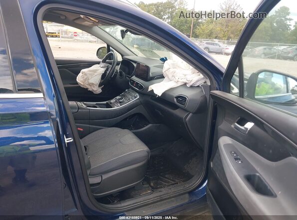 5NMS2DA15PH555604 2023 HYUNDAI SANTA FE HYBRID BLUE Blue Front interior view