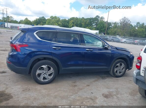 5NMS2DA15PH555604 2023 HYUNDAI SANTA FE HYBRID BLUE Blue Rear interior view