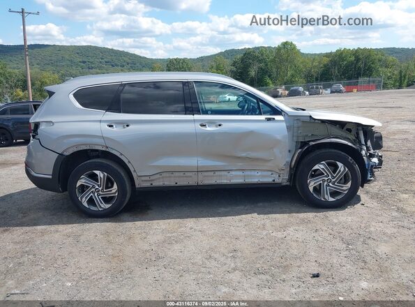 5NMS2DAJ6MH350076 2021 HYUNDAI SANTA FE Silver Widok wnętrza z tyłu