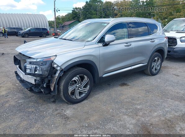5NMS2DAJ6MH350076 2021 HYUNDAI SANTA FE Silver Przód lewy