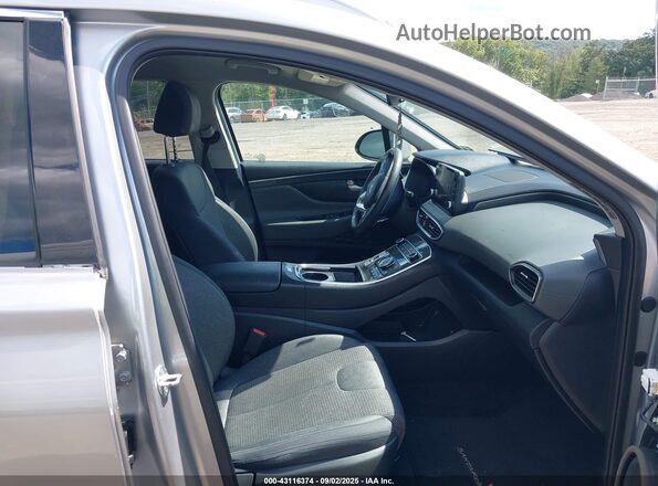 5NMS2DAJ6MH350076 2021 HYUNDAI SANTA FE Silver Widok wnętrza z przodu