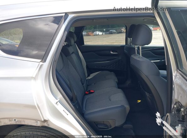 5NMS2DAJ6MH350076 2021 HYUNDAI SANTA FE Silver Widok naklejki z numerem VIN