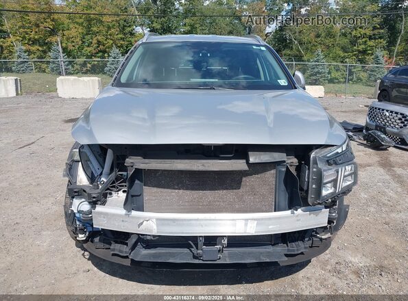 5NMS2DAJ6MH350076 2021 HYUNDAI SANTA FE Silver Widok z przodu