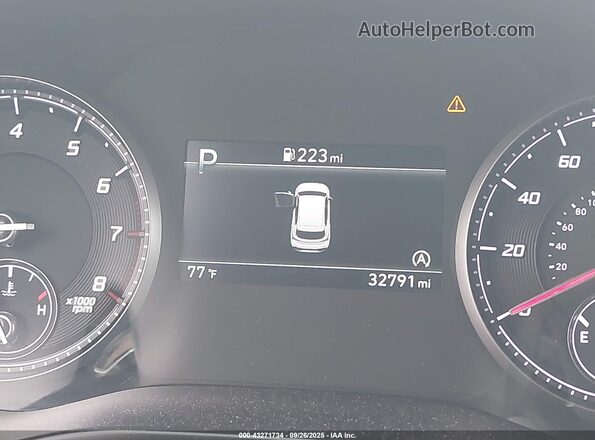 5NMS2DAJ6PH609699 2023 HYUNDAI SANTA FE Серебряный 