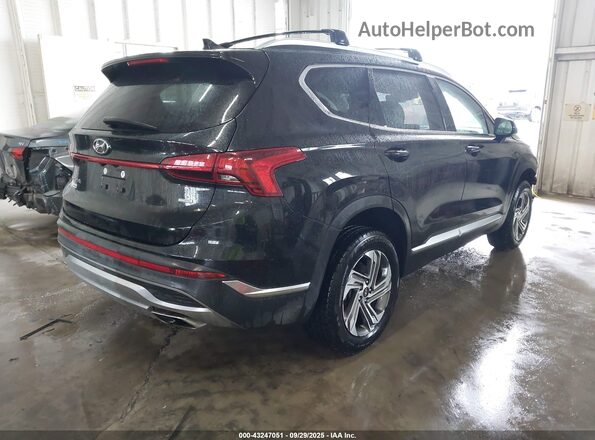 5NMS2DAJ7MH367923 2021 HYUNDAI SANTA FE Black Հետևի աջ