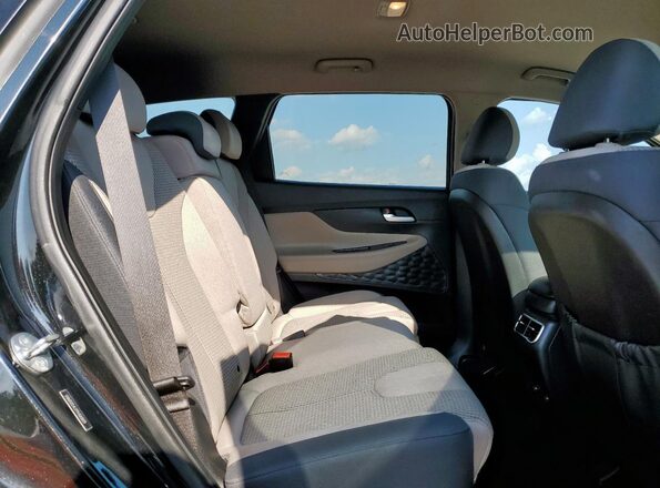 5NMS2DAJ7PH583839 2023 HYUNDAI SANTA Черный Вид задней части салона