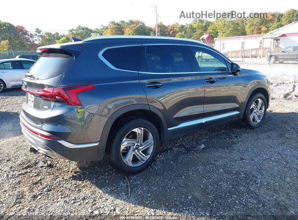 5NMS2DAJXMH349240 2021 HYUNDAI SANTA FE Черный Задняя правая четверть
