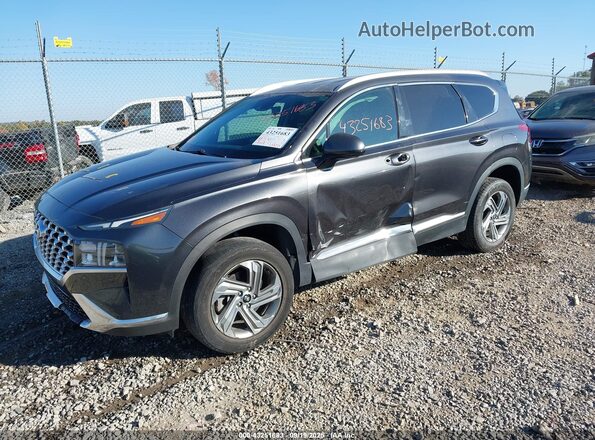 5NMS2DAJXMH349240 2021 HYUNDAI SANTA FE Черный Передняя левая четверть
