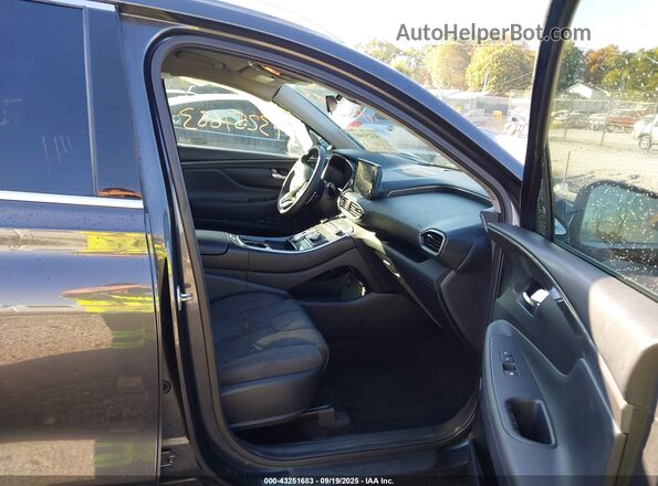 5NMS2DAJXMH349240 2021 HYUNDAI SANTA FE Черный Вид салона спереди