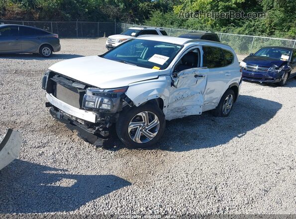 5NMS2DAJXMH349318 2021 HYUNDAI SANTA FE White Передня ліва чверть