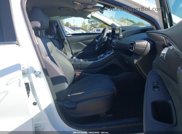5NMS2DAJXMH349318 2021 HYUNDAI SANTA FE White Вид салону спереду