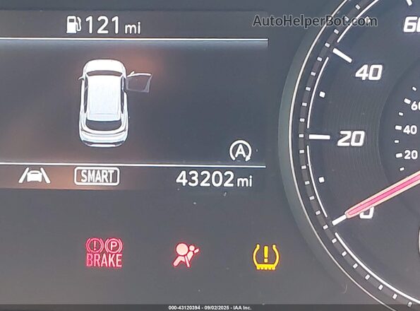 5NMS2DAJXMH349318 2021 HYUNDAI SANTA FE White 