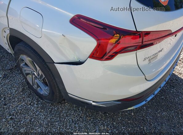 5NMS2DAJXMH349318 2021 HYUNDAI SANTA FE White 
