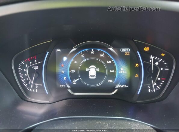 5NMS33AA3LH285256 2020 HYUNDAI SANTA FE White Вид задніх сидінь