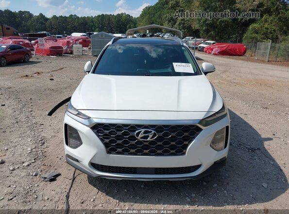 5NMS33AA3LH285256 2020 HYUNDAI SANTA FE White Вид щитка приладів