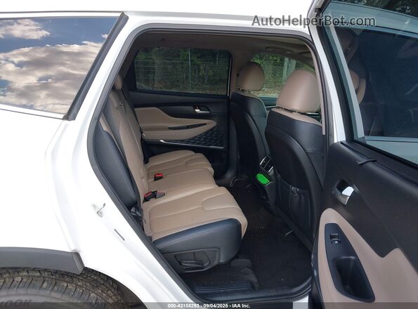 5NMS33AA3LH285256 2020 HYUNDAI SANTA FE White Вид наклейки з VIN-кодом