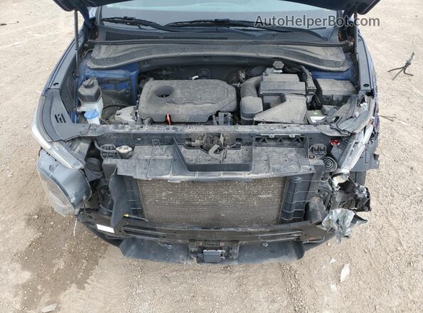 5NMS33AD0LH170656 2020 HYUNDAI SANTA Blue Սալոնի հետևի տեսք