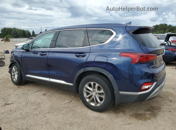 5NMS33AD0LH170656 2020 HYUNDAI SANTA Blue Հետևի ձախ