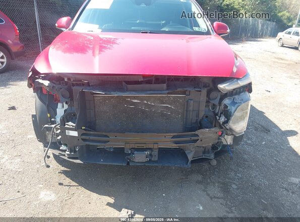 5NMS33AD0LH199008 2020 HYUNDAI SANTA FE Red Դիմացի տեսք