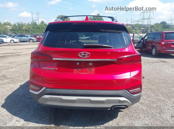 5NMS33AD0LH199008 2020 HYUNDAI SANTA FE Red 