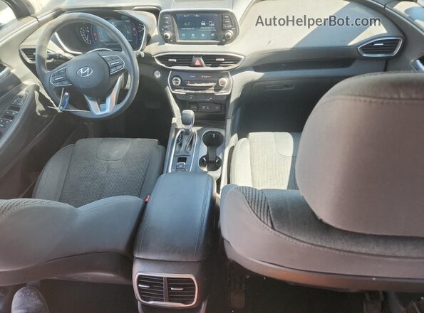 5NMS33AD0LH207351 2020 HYUNDAI SANTA Blue Առջևի վահանակի տեսք