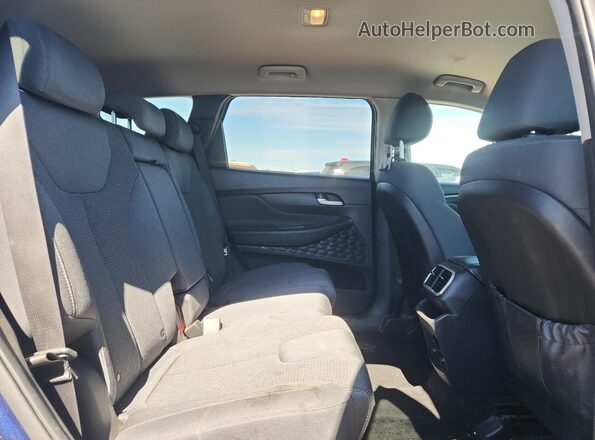 5NMS33AD0LH207351 2020 HYUNDAI SANTA Blue Սալոնի հետևի տեսք