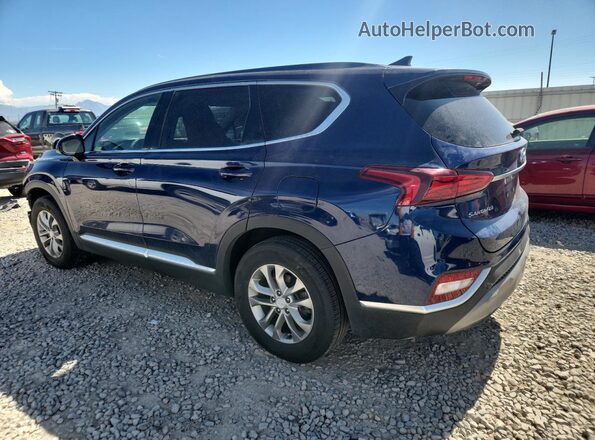 5NMS33AD0LH207351 2020 HYUNDAI SANTA Blue Հետևի ձախ