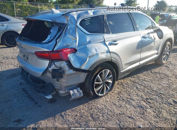 5NMS33AD0LH211741 2020 HYUNDAI SANTA FE Silver Rear right