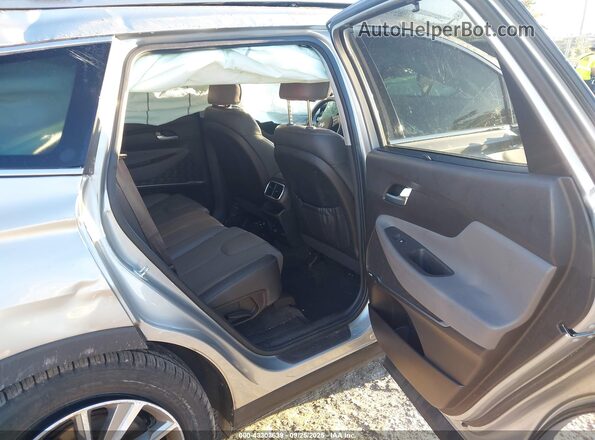 5NMS33AD0LH211741 2020 HYUNDAI SANTA FE Silver VIN sticker view