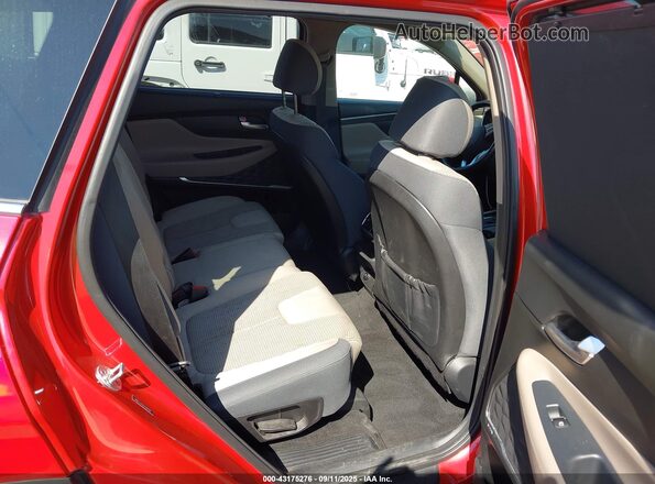 5NMS33AD0LH266593 2020 HYUNDAI SANTA FE Red Vista de la etiqueta del VIN