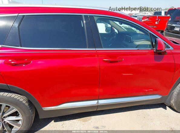 5NMS33AD0LH266593 2020 HYUNDAI SANTA FE Red Vista interior de 360 grados