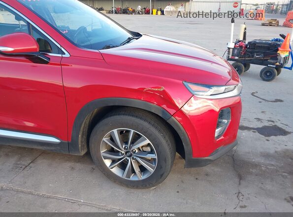 5NMS33AD0LH291719 2020 HYUNDAI SANTA FE Red 