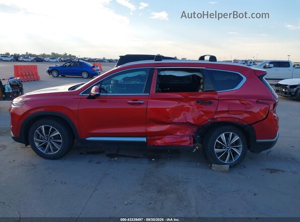5NMS33AD0LH291719 2020 HYUNDAI SANTA FE Red Vista interior de 360 grados