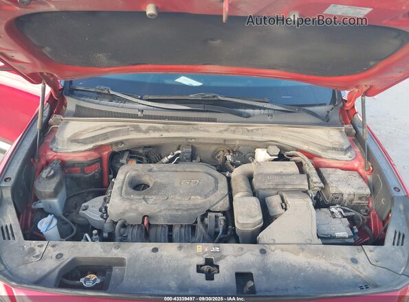 5NMS33AD0LH291719 2020 HYUNDAI SANTA FE Red Vista trasera