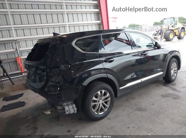 5NMS33AD2LH206959 2020 HYUNDAI SANTA FE Black Trasero derecho