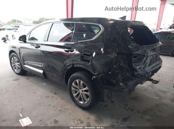 5NMS33AD2LH206959 2020 HYUNDAI SANTA FE Black Trasero izquierdo