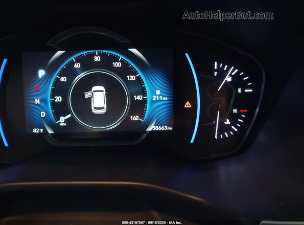 5NMS33AD2LH206959 2020 HYUNDAI SANTA FE Black Vista de los asientos traseros