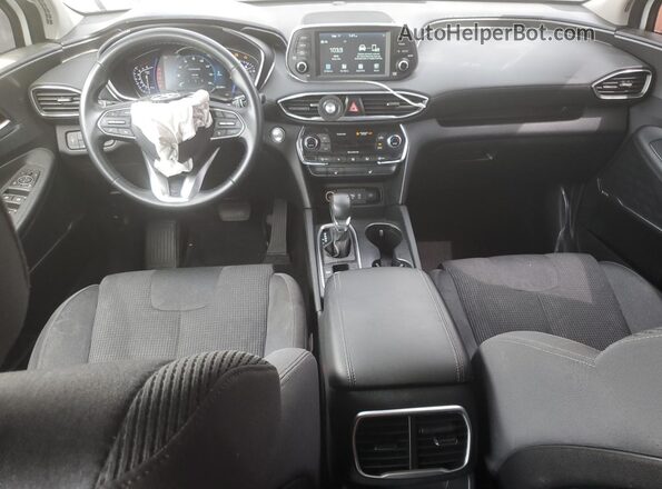 5NMS33AD3LH273568 2020 HYUNDAI SANTA Белый Вид панели приборов