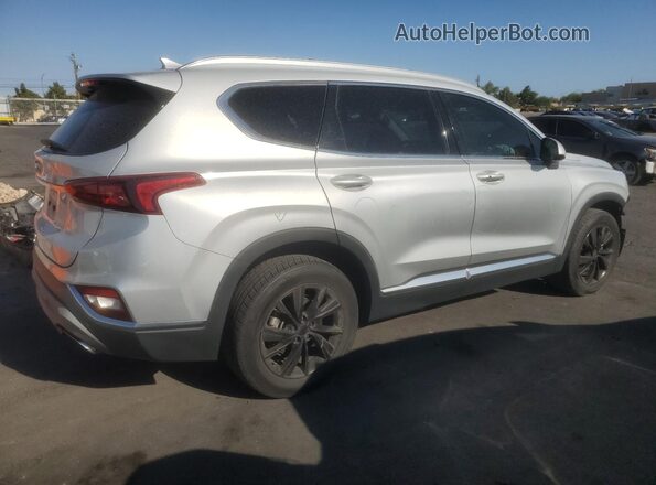 5NMS33AD5LH145056 2020 HYUNDAI SANTA Серебряный Задняя правая четверть