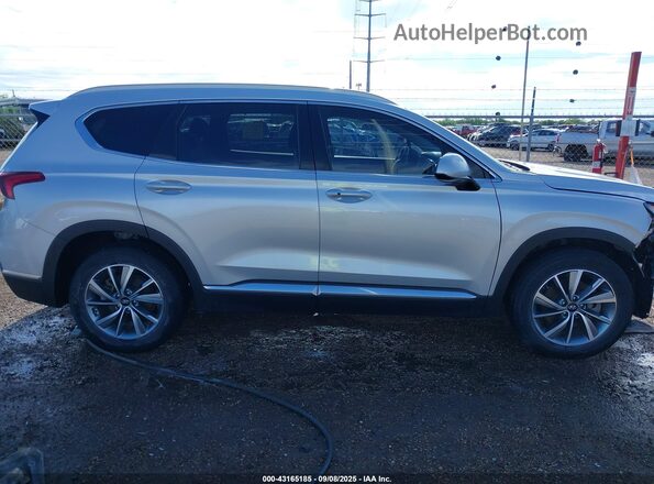 5NMS33AD5LH148149 2020 HYUNDAI SANTA FE Silver Սալոնի հետևի տեսք
