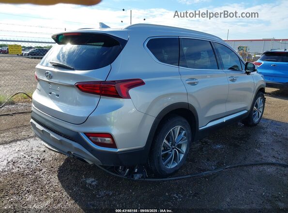 5NMS33AD5LH148149 2020 HYUNDAI SANTA FE Silver Հետևի աջ