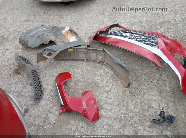 5NMS33AD6KH116826 2019 HYUNDAI SANTA FE Красный Вид щитка приборов
