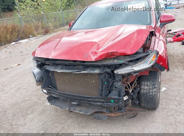 5NMS33AD6KH116826 2019 HYUNDAI SANTA FE Красный Вид спереди